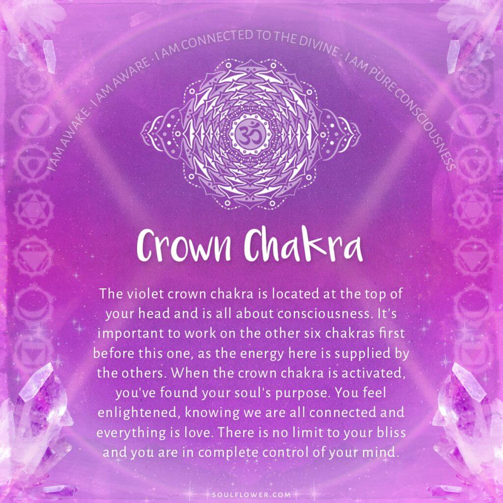 Chakra Chart Meanings - Soul Flower Blog