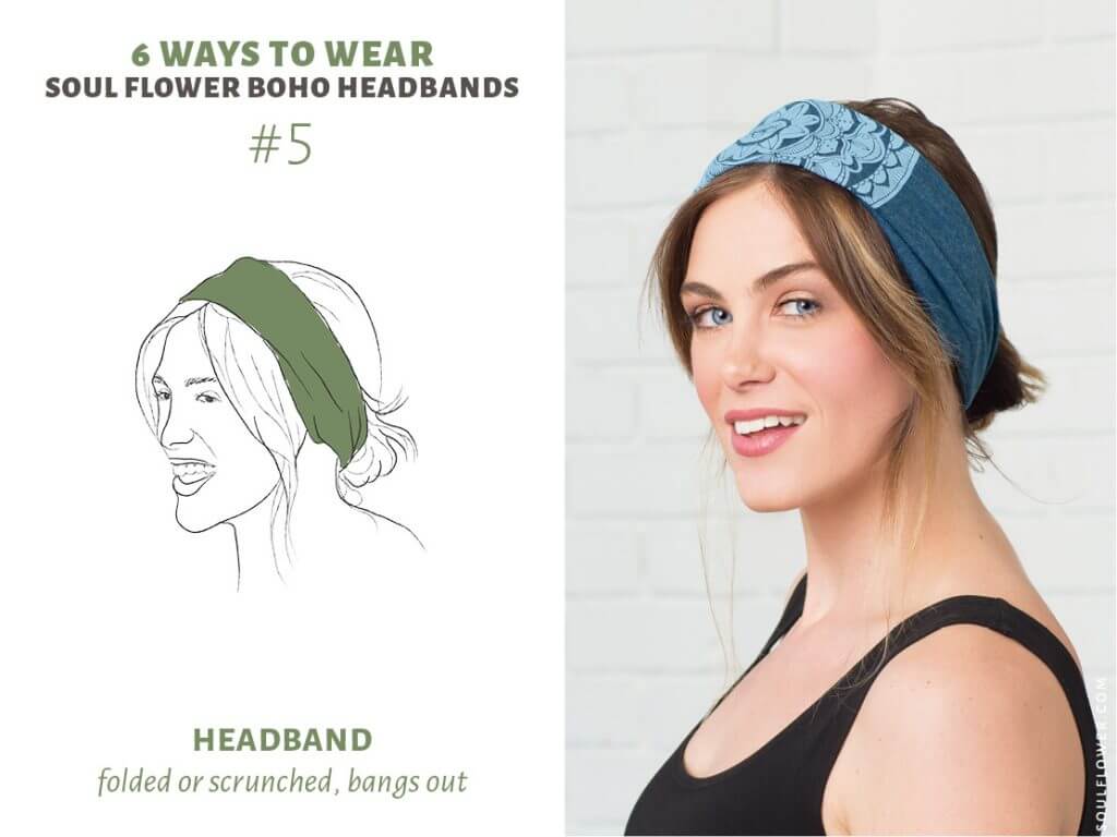 How to Wear a Thick Headband Boho Headbands