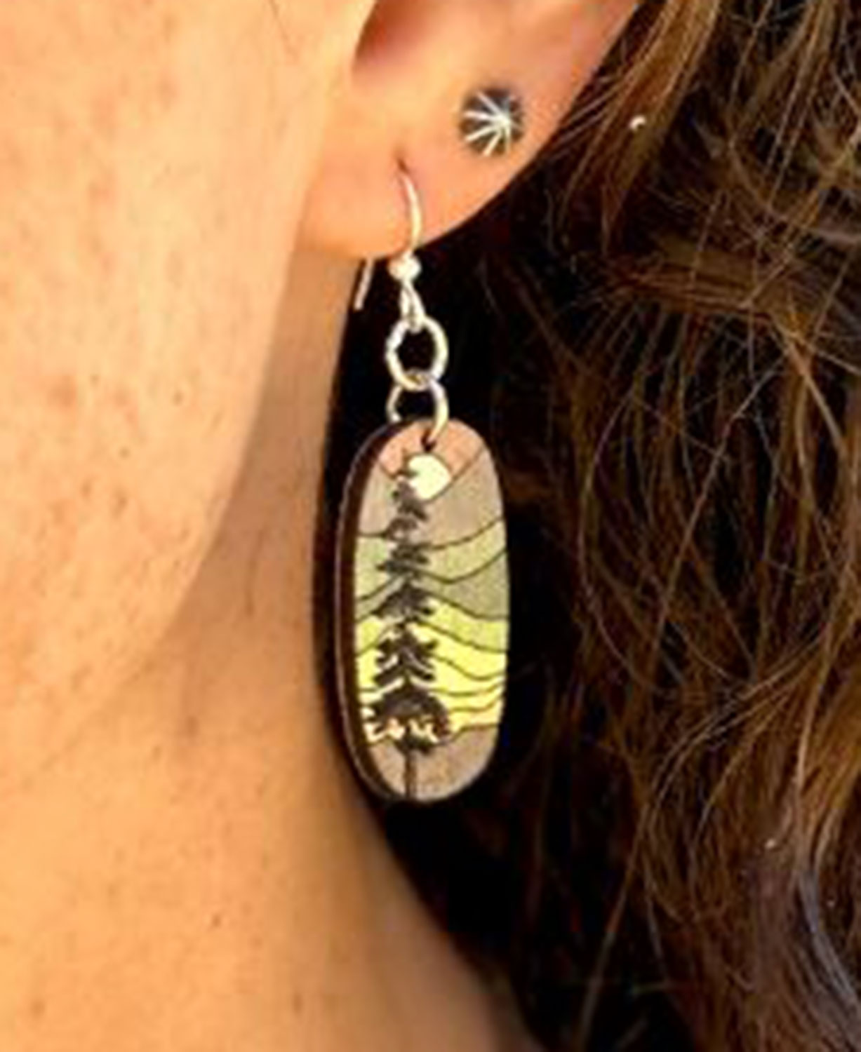NEW! Lone Pine Sunset Earrings