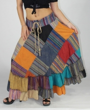 NEW! Spin & Twirl Patch Maxi Skirt