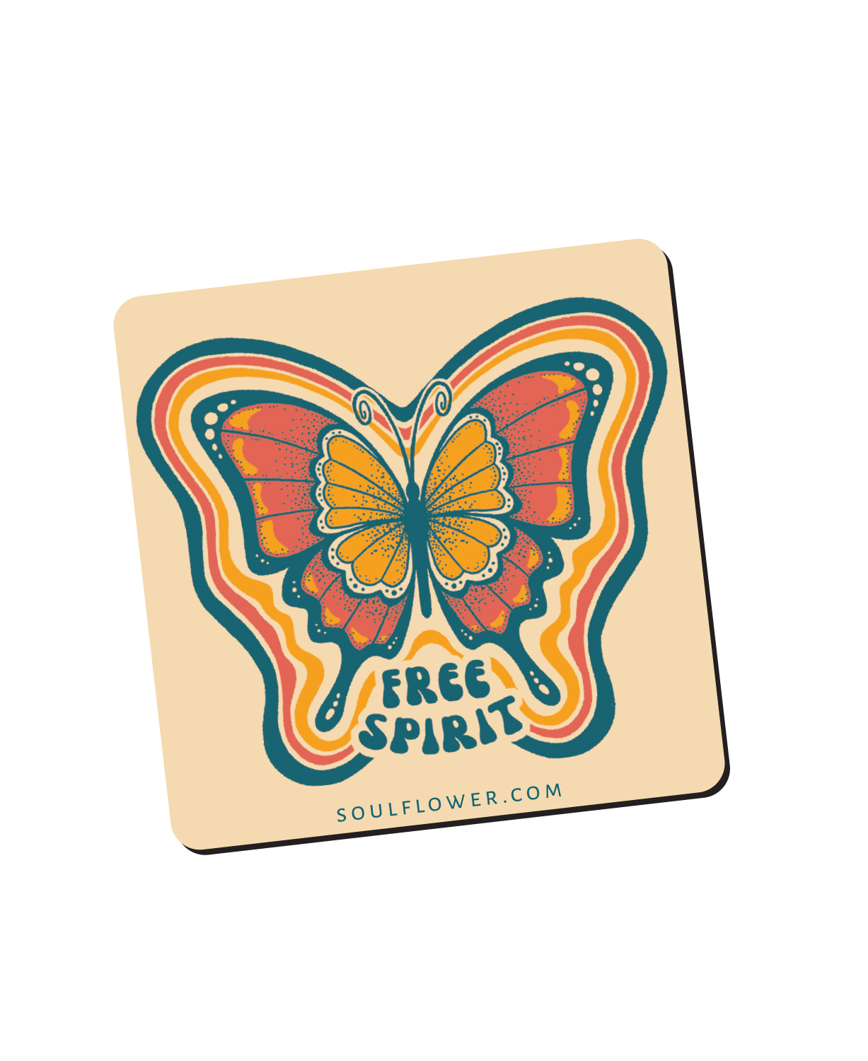 Free Spirit Butterfly Magnet