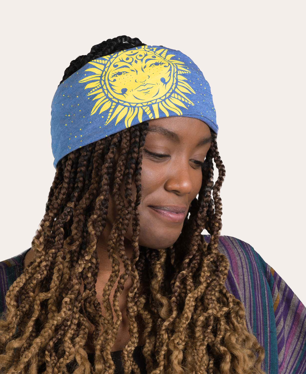 Celestial Sun Art Boho Headband