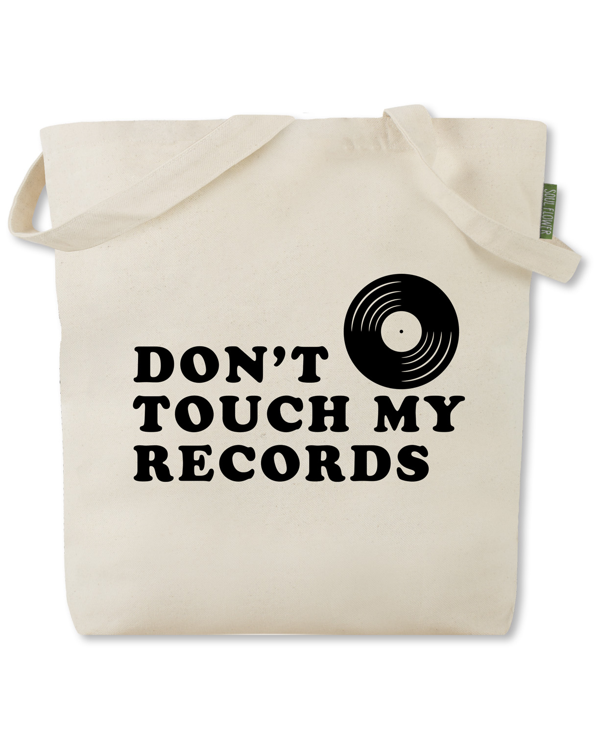 NEW! Don't Touch My Records Tote Bag