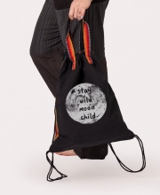 NEW! Stay Wild Moon Child Cinch String Backpack