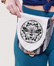 NEW! Bee Mandala Hip Bag - Natural