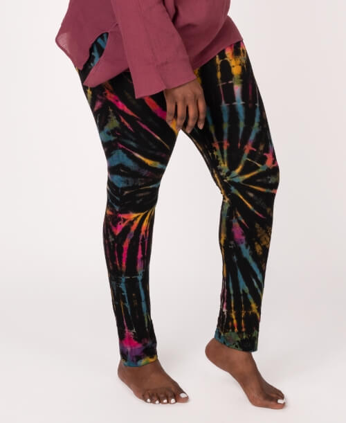 High Waist Yoga Pants Tie-Dye Print Elastic Women Leggings Skinny Women  Yoga Pants