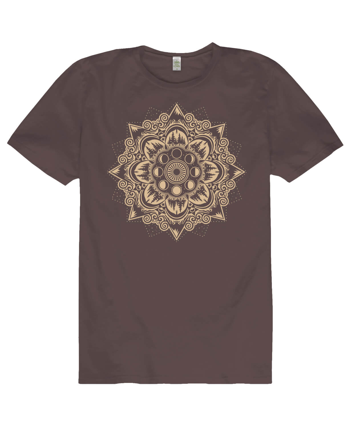 Mountain T-Shirt | Mandala Tee | Soul Flower