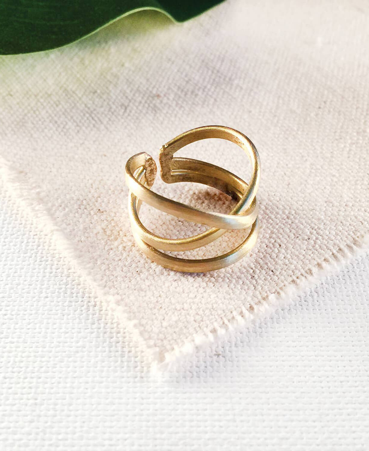 Gold Infinity Ring | Layered Ring | Soul Flower