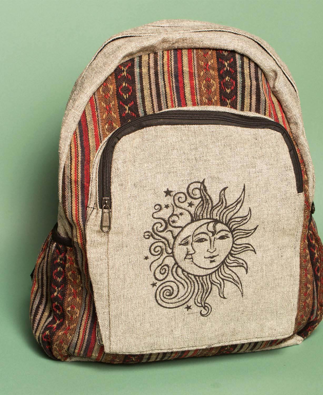 hippie bookbag