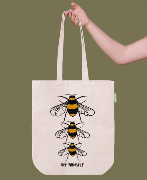 Bee Yourself Eco Tote Bag